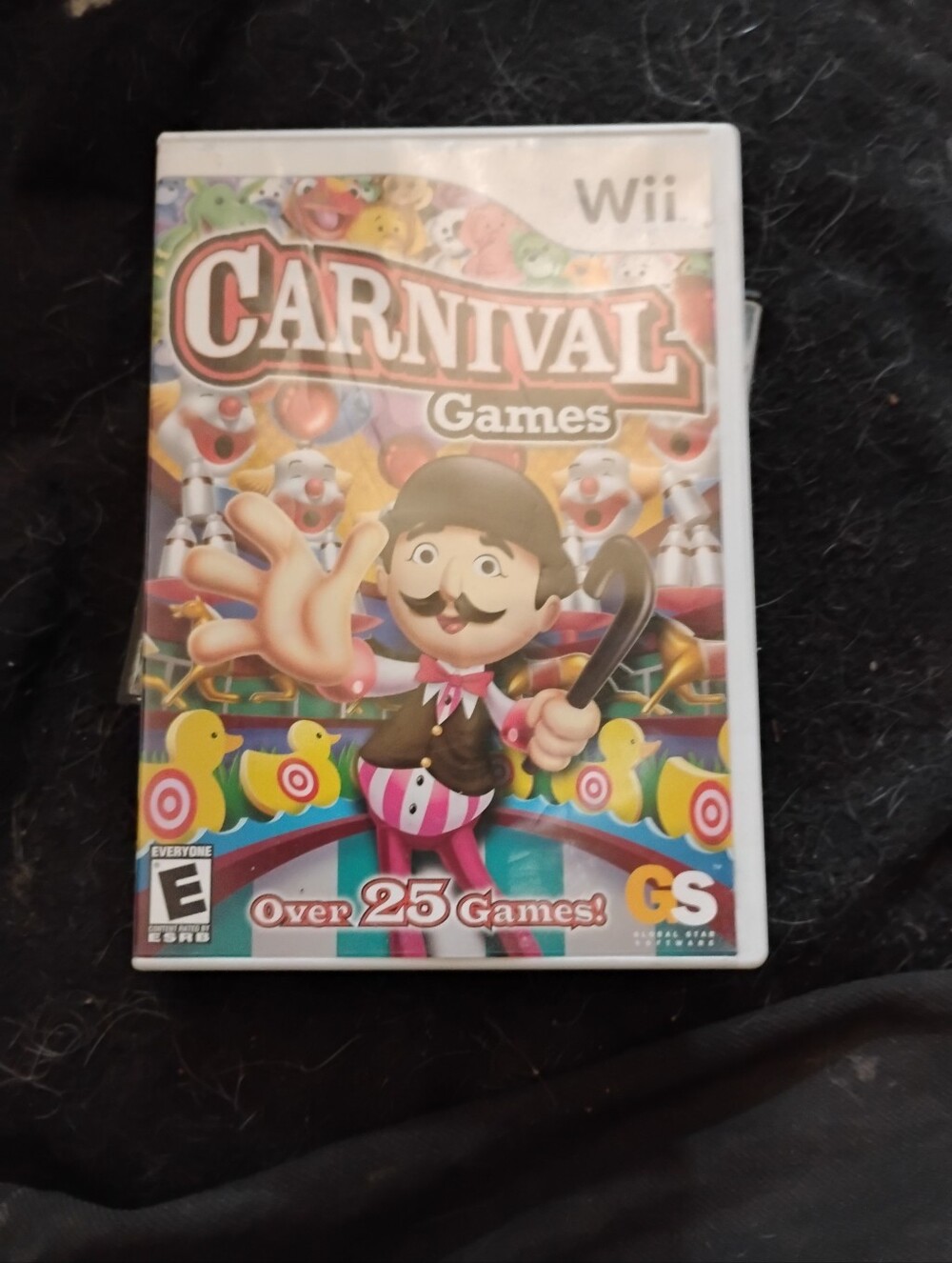 Nintendo Wii Carnival Games - Game Disc, Case, And Manual